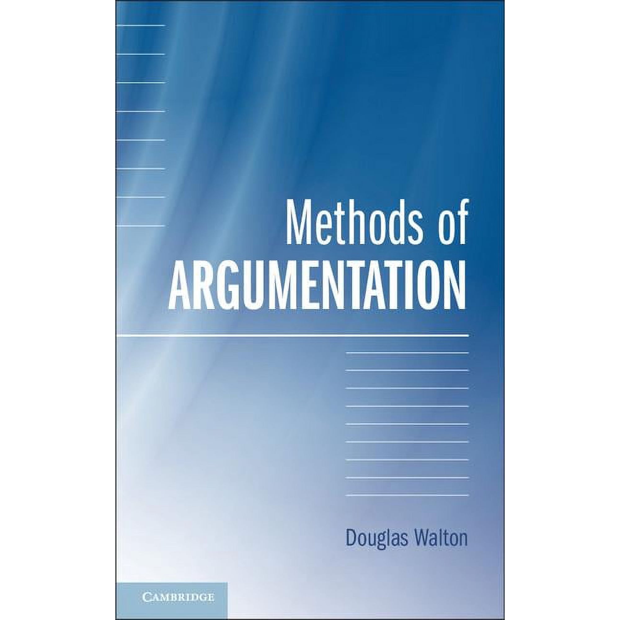 Methods of Argumentation (Paperback)