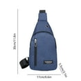 thumbnail image 3 of Crossbody Bag under $5! CQCYD Fashion Embroidery Crossbody Bag, Large Capacity Shoulder Bag, Waterproof Daily Backpack, Outdoor Travel Messenger Bag, Multipurpose Carry All, 3 of 9