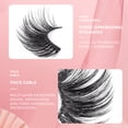 thumbnail image 2 of ZIYIMEI Faux Mink Lashes Handmade 3D Effect Multi-Layer Eyelashes, 5 Pairs, 2 of 5