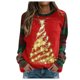 thumbnail image 2 of Ichuanyi liquidación de la moda navideña de la manga larga del cuello redondo de la manga redonda del cuello estampado sudadera blusa tops blusa ICHUANYI WER202308213567, 2 of 4