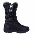 thumbnail image 3 of Womens Weatherproof Mikayla Mid Calf Buckle Shearling Lined Winter Boots - Black, 3 of 6