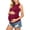 Maroon, variant on Women's Maternity Tank Tops Shirts Sleeveless Crew Neck Pregnancy Shirts Clothes