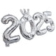 thumbnail image 1 of 1 juego de globos de aluminio 2025 para decoración de Año Nuevo, fiesta de graduación y festival, 1 of 8