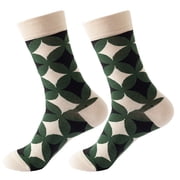 Socks Women Autumn And Winter Geometry Printed Medium Stockings Christmas Socks Sports Socks