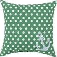 thumbnail image 2 of Surya Polka Dot Anchor Outdoor Pillow, 2 of 6