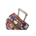 thumbnail image 5 of Lily Bloom Luggage 24" Expandable Design Pattern Suitcase With Spinner Wheels For Woman (24in, Elephant Rain), 5 of 7