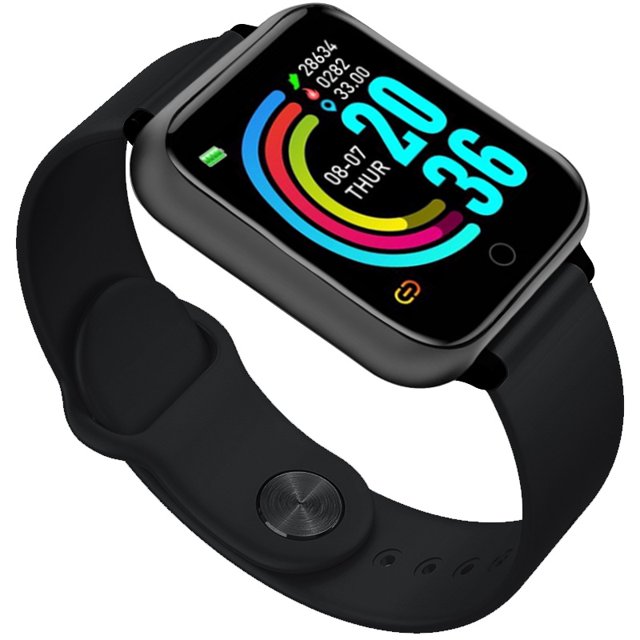 Reloj inteligente Y68 deportivo con Monitor De ritmo cardíaco con Rastreador inalámbrico D20 Pro