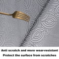 thumbnail image 5 of Nappe Ronde en Jacquard, Nappe en Microfibre Imperméable, Nappe pour l'Extérieur et l'Intérieur, 5 of 5