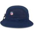 thumbnail image 5 of Men's New Era Navy Tennessee Titans 2025 Sideline  Bucket Hat, 5 of 5