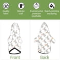 thumbnail image 6 of Haiem Gray Rabbit for Winter Dog Hoodie Sweatshirts with Pockets Warm Dog Clothes for Small Dogs Chihuahua-X-Large, 6 of 7