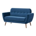 thumbnail image 6 of A&D Home Oakland Loveseat, Velvet Blue, 6 of 10