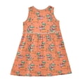 thumbnail image 4 of Girls Dress Christmas Crocodile Sleeveless Dress for Girls Hem A-Line Casual Sundress, 4 of 7