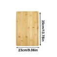 thumbnail image 3 of Cqxid Baking trays & trays Under $10 Wood Kitchen Cutting And Serving Board With Non Slip Cork Backing, 3 of 4