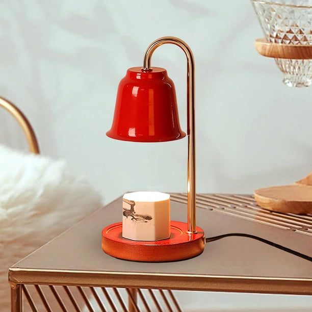 Calentador de para , lámpara de regulable, luces para cabecera, lámpara para derretir para decoración Rojo Baoblaze lámpara calentador de velas