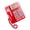 Red, variant on Corded Landline Telephone Landline Desktop Phone Reduction Calling Suitable for Home Hotel