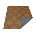 thumbnail image 5 of Rugsotic Carpets Hand Tufted Wool Eco-Friendly 8'x10' Area Rugs Rectangle Beige Gold Geometric Modern High Pile Thick Handmade Anti Skid Indoor Rug for Living Room, Bedroom K09014, 5 of 5