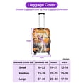 thumbnail image 5 of Mummy Labrador Retriever Happy Halloween with Pumpkins Bats Spooky Fun Travel Luggage Cover Lab Dog Lover Gifts Suitcase Dust Protective Decor - 00019, 5 of 5