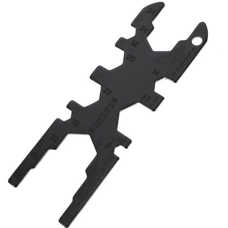 Raindrops 1Pcs Multi-Function Faucet Wrench Aerator Spanner for Tap Water Hose Installation 7.5x2.4x0.4in