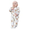 Disney Winne The Pooh Baby Boys' Footed Coverall - white/multi, 0 - 3 months (Newborn)