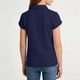 thumbnail image 5 of Top de Manga Corta para Niños Rayas Botón Arriba Camiseta Casual Suéter Algodón Mezcla Blusa Medio a Grande Verano, 5 of 7