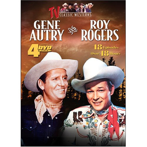 TV Classic Westerns: Gene Autry & Roy Rogers (DVD) - Walmart.com ...