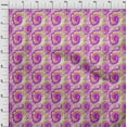 thumbnail image 4 of oneOone Rayon Purple Fabric Asian Tie And Dye Sewing Craft Projects Fabric Prints By Yard 56 Inch Wide, 4 of 4