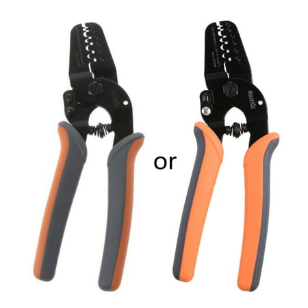 

JUNTEX Mini Crimper Micro Open Barrel Crimping Tools Pliers for AWG28-20 JAM Molex U Barrel Terminal Connector