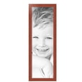 thumbnail image 2 of ArtToFrames 11" x 35" Real Reclaimed Red Barnwood Picture Frame, 11x35 inch Red Wood Poster Frame (WOM-4814), 2 Pack, 2 of 6
