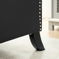 thumbnail image 7 of 27" Wide Recliner Chair, Manual Wingback Recliner Chair with Nailhead Trim and Birch Legs, Tufted Single Sofa Vintage Chair for Home, Living Room, Office, Bedroom,PU Black, 7 of 7