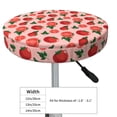 thumbnail image 4 of Kdxio Tomatoes Print Stool Covers Round,Stretch Round Bar Stool Covers Washable Bar Stool Cushion Slipcover for 12-15 Inch Chair, 4 of 7