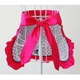 thumbnail image 4 of Cute Waist Apron Vintage Retro Ruffle Apron 50’s Cooking Kitchen Apron with Pockets for Women Girls, Rose Red, 4 of 5