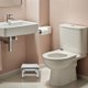 thumbnail image 1 of Houderco Asiento De Acero Inoxidable Para Ducha Con Patas Antideslizantes Ideal Para Y Jardín, 1 of 8