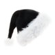 thumbnail image 1 of Sombrero Negro Sombrero De Fiesta De Felpa Gruesa Sombrero De Papá Noel Cómodo Para Adultos Y Niños Sombrero De Papá Noel Para Fiestas De Año Nuevo Y Vacaciones, 1 of 5