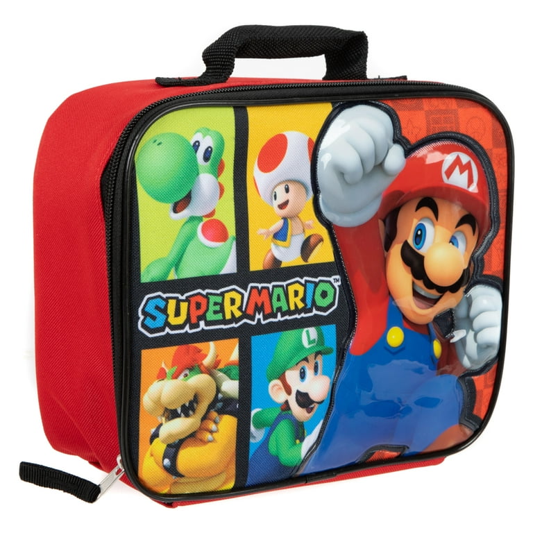 Trending Super Mario Bros Insulated Lunch Bag Leakproof Hot Cold Lunch Box  - Appleverse