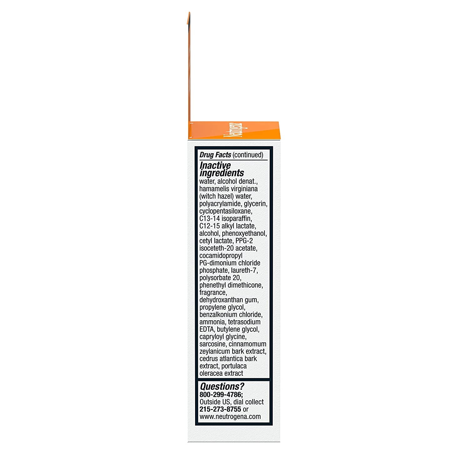 Neutrogena Rapid Clear Acne Eliminating Spot Gel 0.50 oz (Pack of 2)