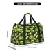 thumbnail image 3 of Fotbe Fresh Avocado Bolsa de Viaje con Estampado, Bolsa de Fin de Semana para Mujer con Compartimento para Zapatos, Bolsa de Gimnasio con Bolsillo Húmedo, 3 of 7
