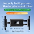 thumbnail image 4 of YIEMEEN Car Mount Tablet Holder with Extended Suction Cup Arm Foldable for Truck and Vehicle Use 360Degree Rotating, 4 of 19