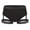 Black, variant on ,Men's Athletic Supporters Briefs Jockstrap Bikini Underpants Swimming Sexy Underwear Black XXL