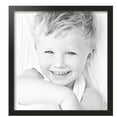 thumbnail image 2 of ArtToFrames 17" x 18" Black Picture Frame, 17x18 inch Black MDF Poster Frame (WOM-4102),  Pack, 2 of 8