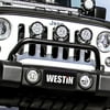 Westin/Snyper 07-17 Jeep Wrangler Snyper Bumper Mount Light Bar - Textured Black - 62-41055 Fits select: 2008,2015-2018 JEEP WRANGLER UNLIMITED