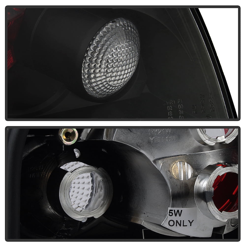 Black 1999-2006 Audi TT Quattro Tail Lights Brake Lamps 99 00 01 02 03 04 05 06