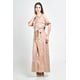 thumbnail image 2 of Vestido camisero bordado Roman Fashion /Juvenil, 01553 (Cafe) cafe M, 2 of 5