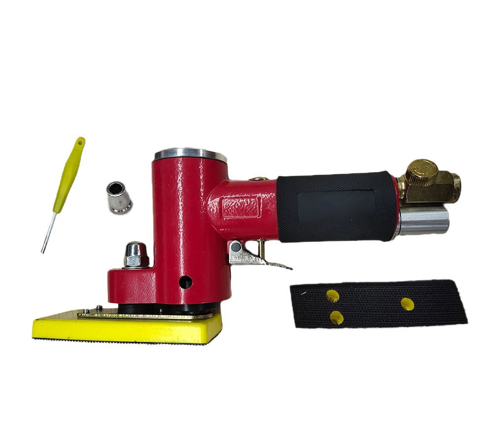 Pneumatic Sander Handheld Polisher Waxer for Auto Body Work Wood Metal