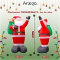 thumbnail image 4 of Inflable de Navidad Navideño SANTA CLAUS Artego MEGA gigante con led 4m, 4 of 8