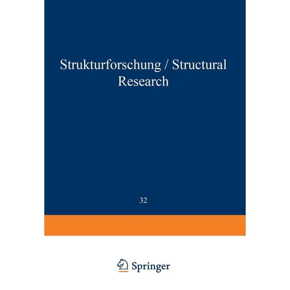 Structural Research / Strukturforschung, (Paperback)