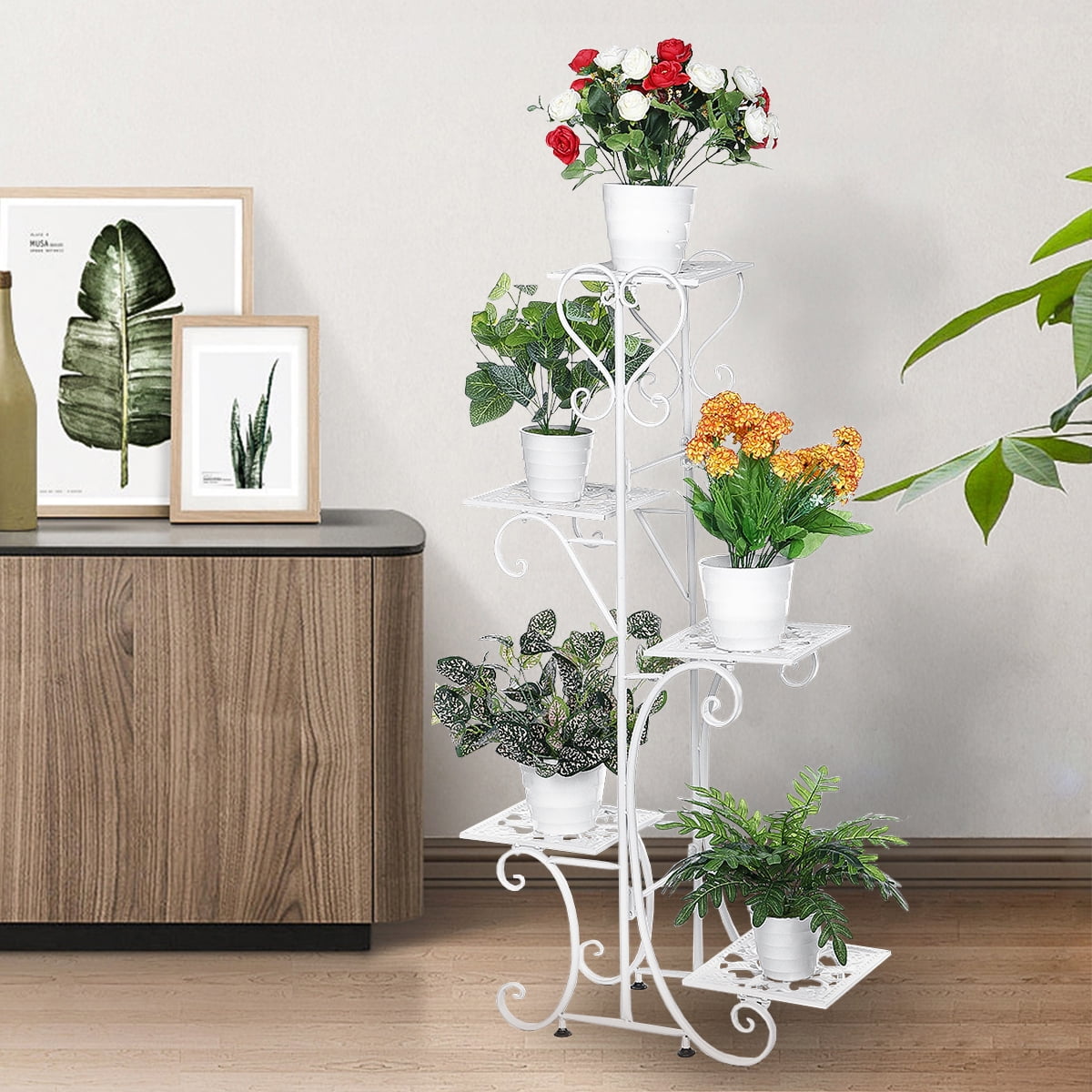 5Tier Plant Stand Rack Indoor&amp;Outdoor Multiple Flower Pot