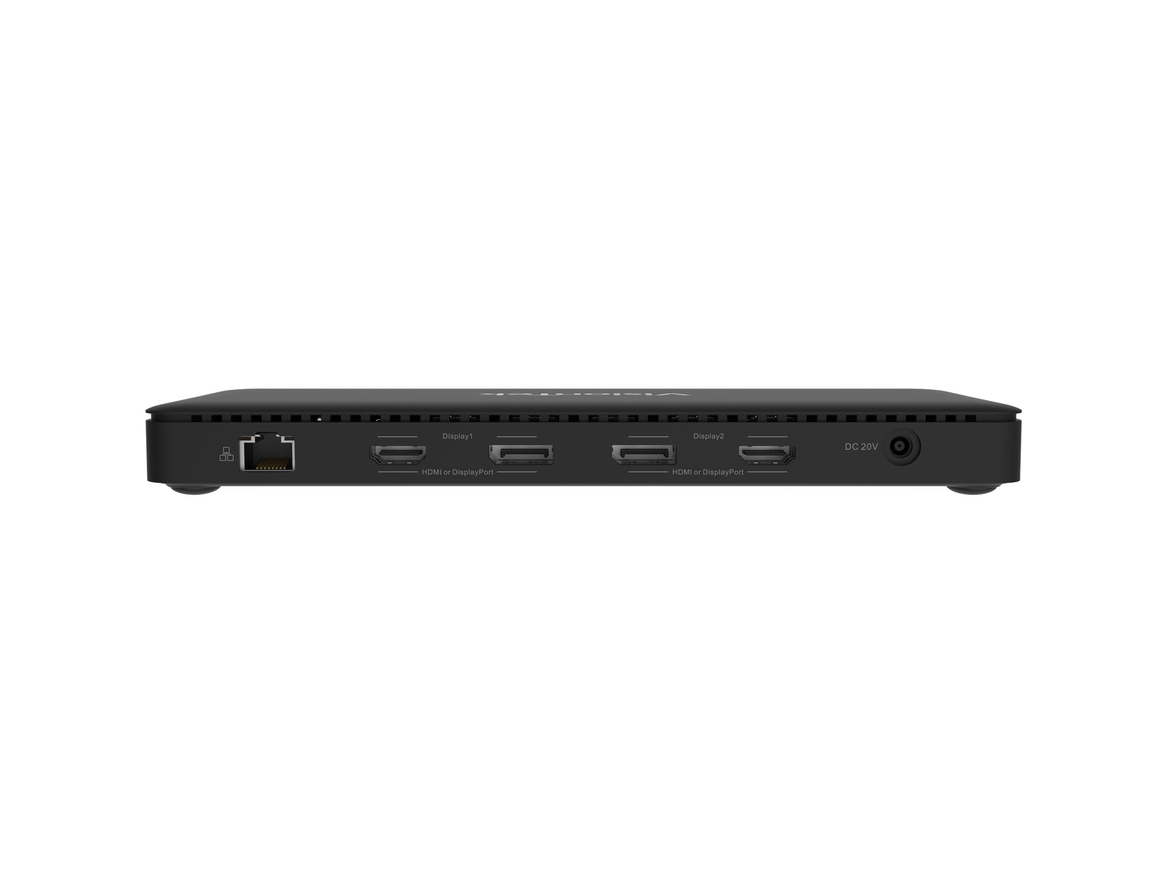 VisionTek VT4600DL Universal Dual 4K Docking Station 100W Charging (USB-A, USB-C) - for Notebook, Laptop, Desktop, Monitor, Mobile Device - Charging Capability - 100 W - USB Type C, USB Type A - 2 ...
