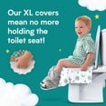 thumbnail image 4 of Fundas de asiento de inodoro Eli with Love 40 XL desechables impermeables, 4 of 8