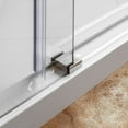 thumbnail image 3 of Sliding Shower Door with Two Stationary Panels 68-72W 76H Ultra C Chrome, 3 of 4