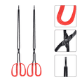 thumbnail image 3 of 2pcs Practical Garbage Clamp Home Waste Picker Durable Briquettes Clamps, 3 of 7